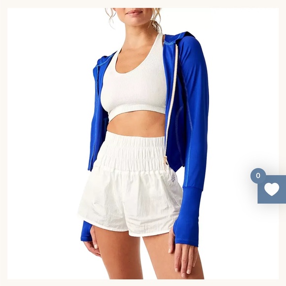 ⭐️Free People movement Playin for Keeps layer jacket NWT SM sapphire skies combo - Picture 5 of 15